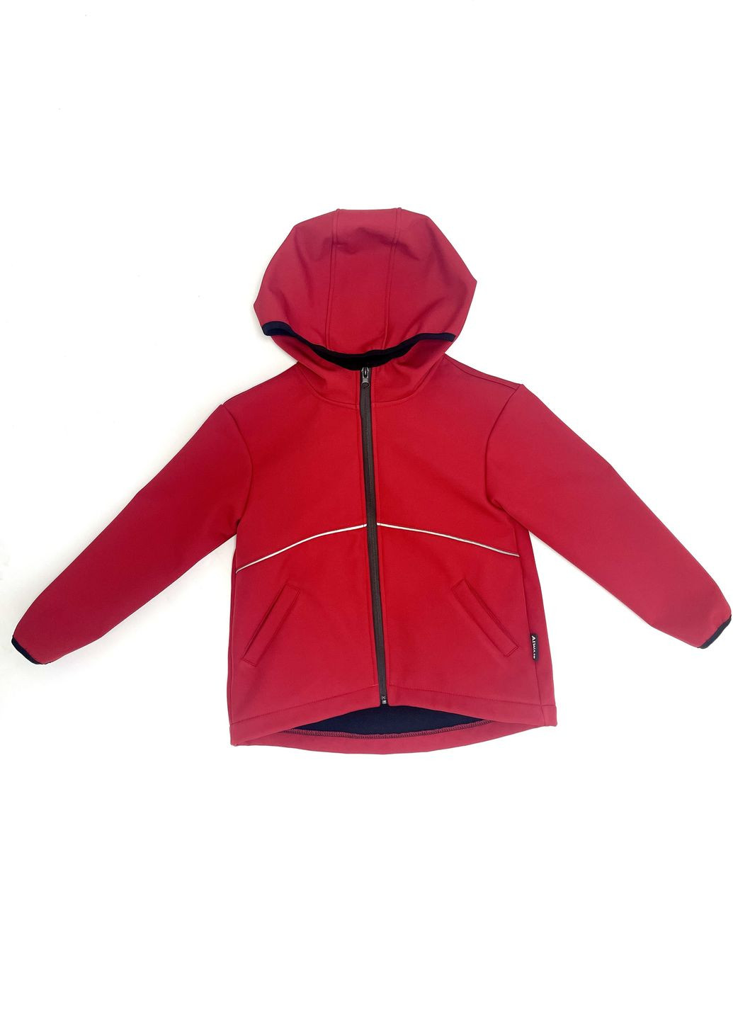 Червона куртка дитяча softshell alwair kids Qoopixie