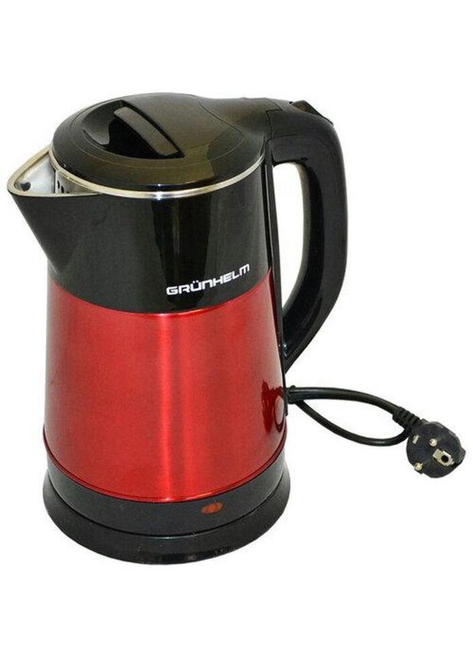 Чайник электрический EKS-1855-SR 2.5 л красный с черным Grunhelm (271139813)