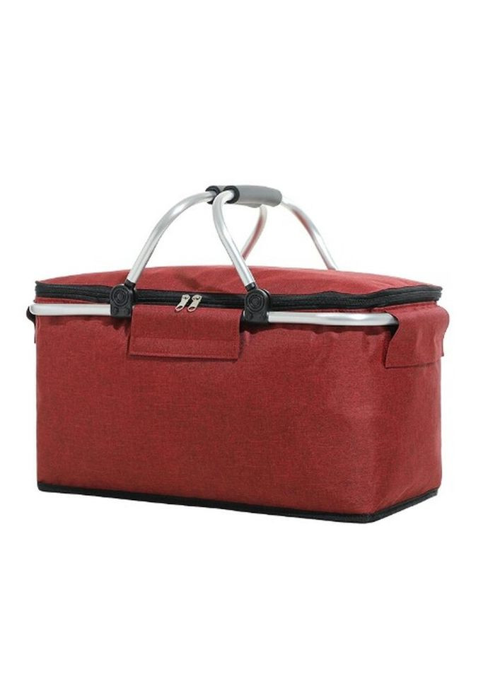 Термосумка 11304 20х23х40 см червона No Brand (271139429)