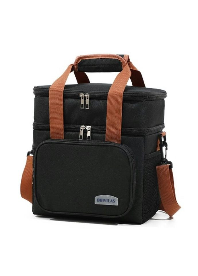 Термосумка 10954 16.5х21.5х24.5 см черная No Brand (271140271)