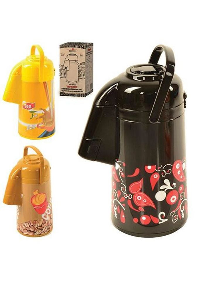 Питний термос зі скляною колбою Stensons MT-0759 3,0 л Stenson (271139472)