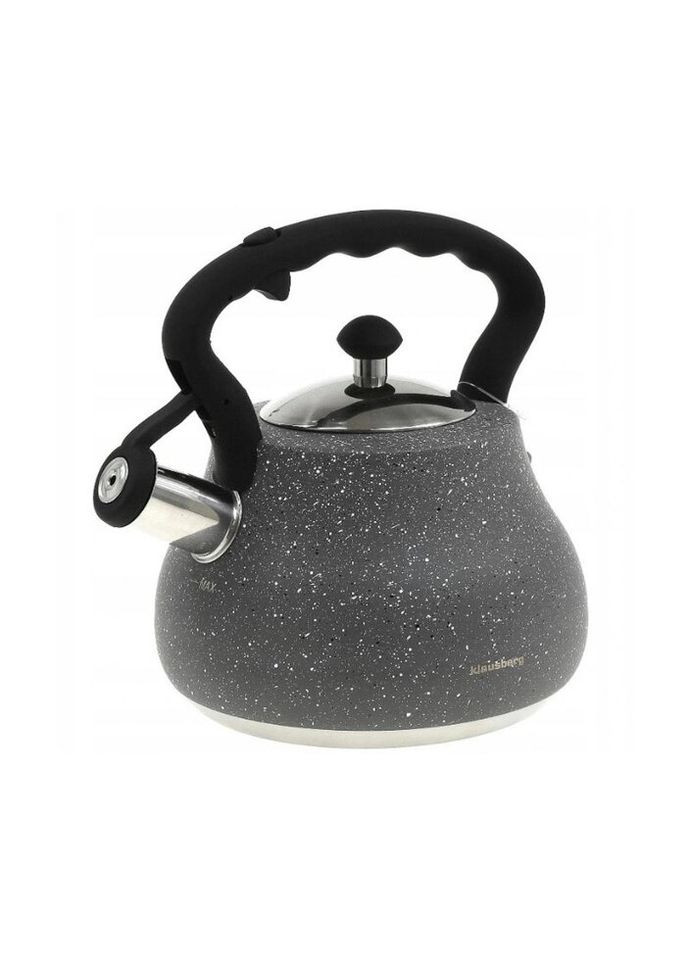 Чайник со свистком KB-7447 2.7 л серый Klausberg (271139794)
