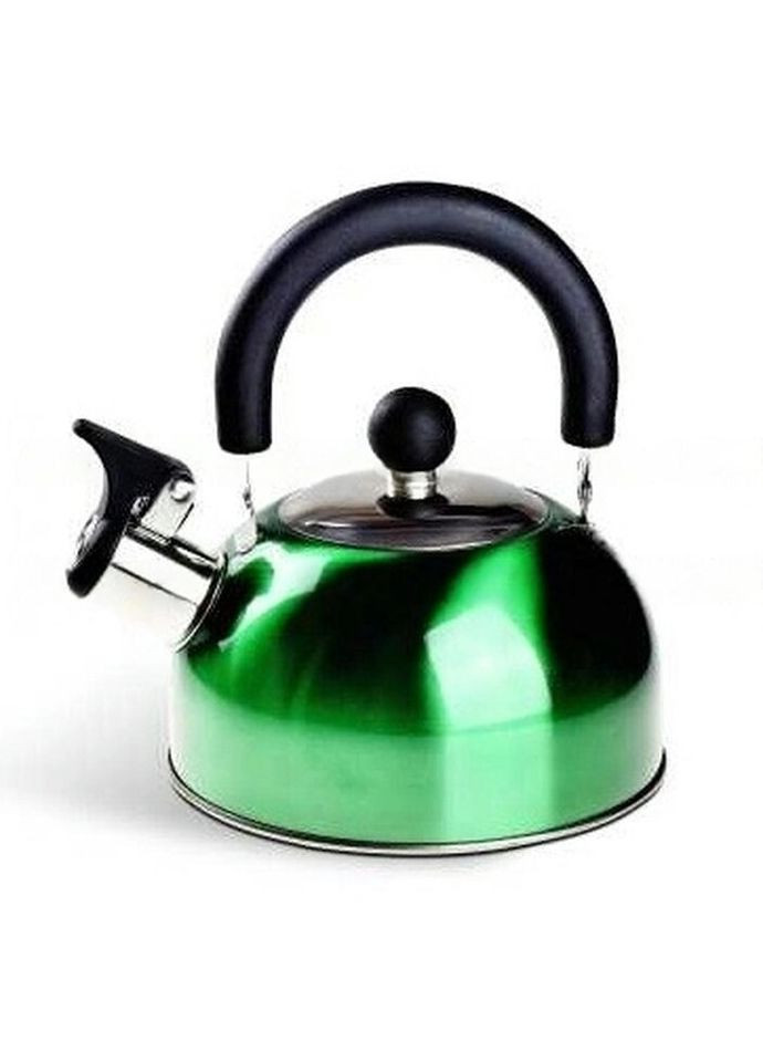 Чайник со свистком EB-1343-Green 1,2 л зеленый Edenberg (271139991)