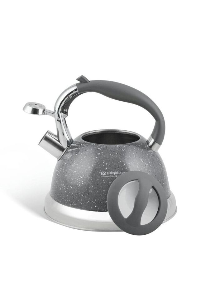 Чайник со свистком EB-1955-Grey 3 л серый Edenberg (271140520)