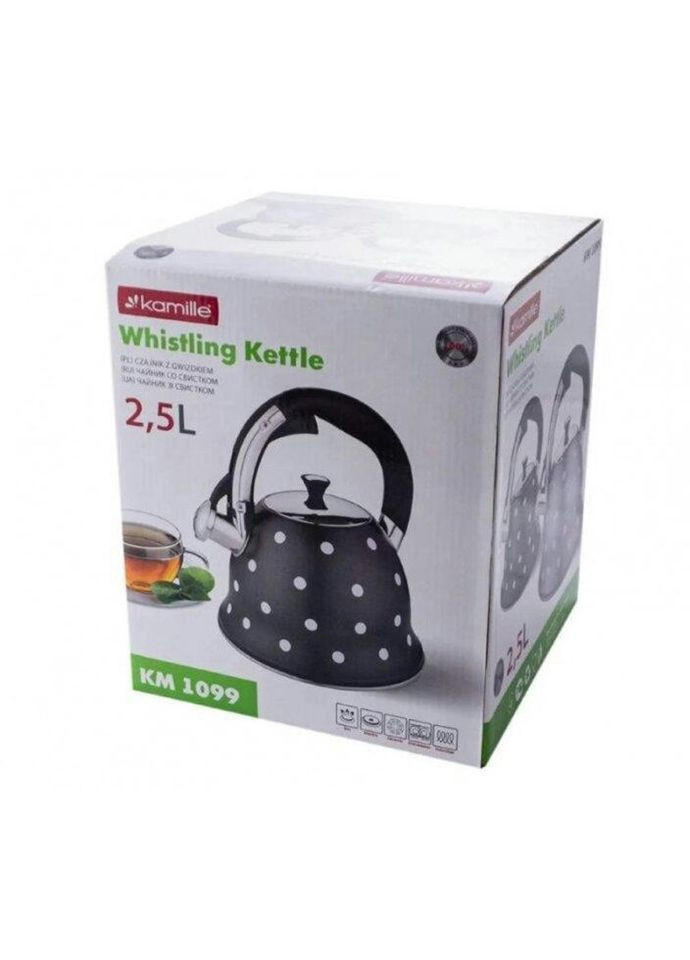 Чайник со свистком KM-1099 2.5 л Kamille (271139720)