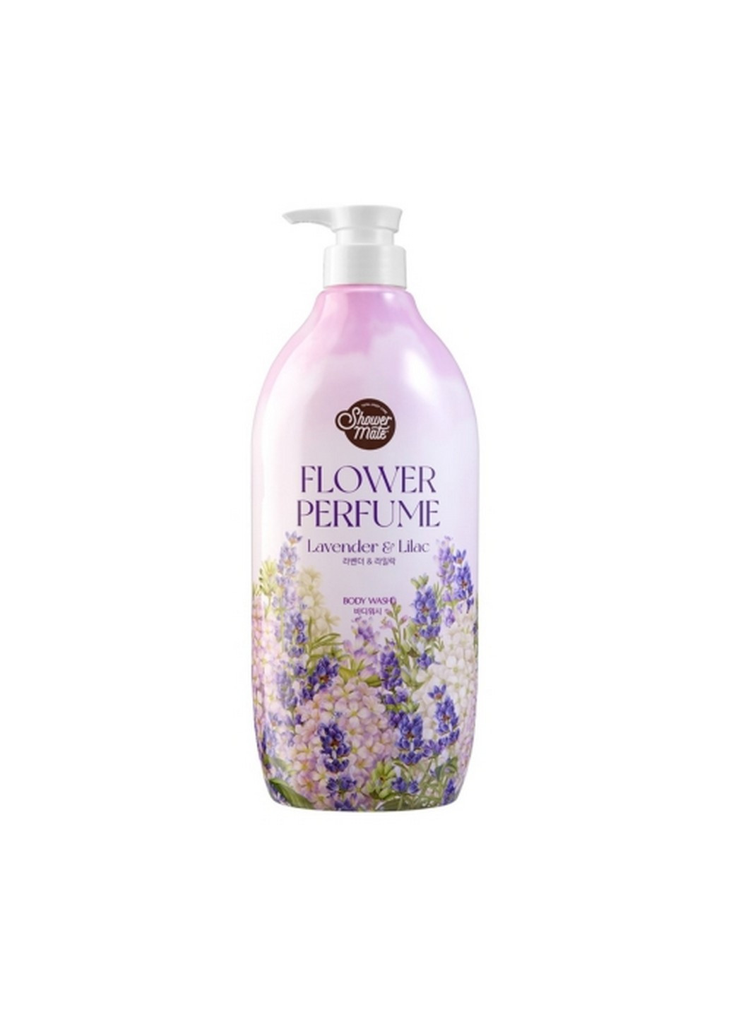 Гель для душа с ароматом лаванды и сирени Aekyung shower mate perfumed body wash lavender & lilac, 900 мл KeraSys (271531317)