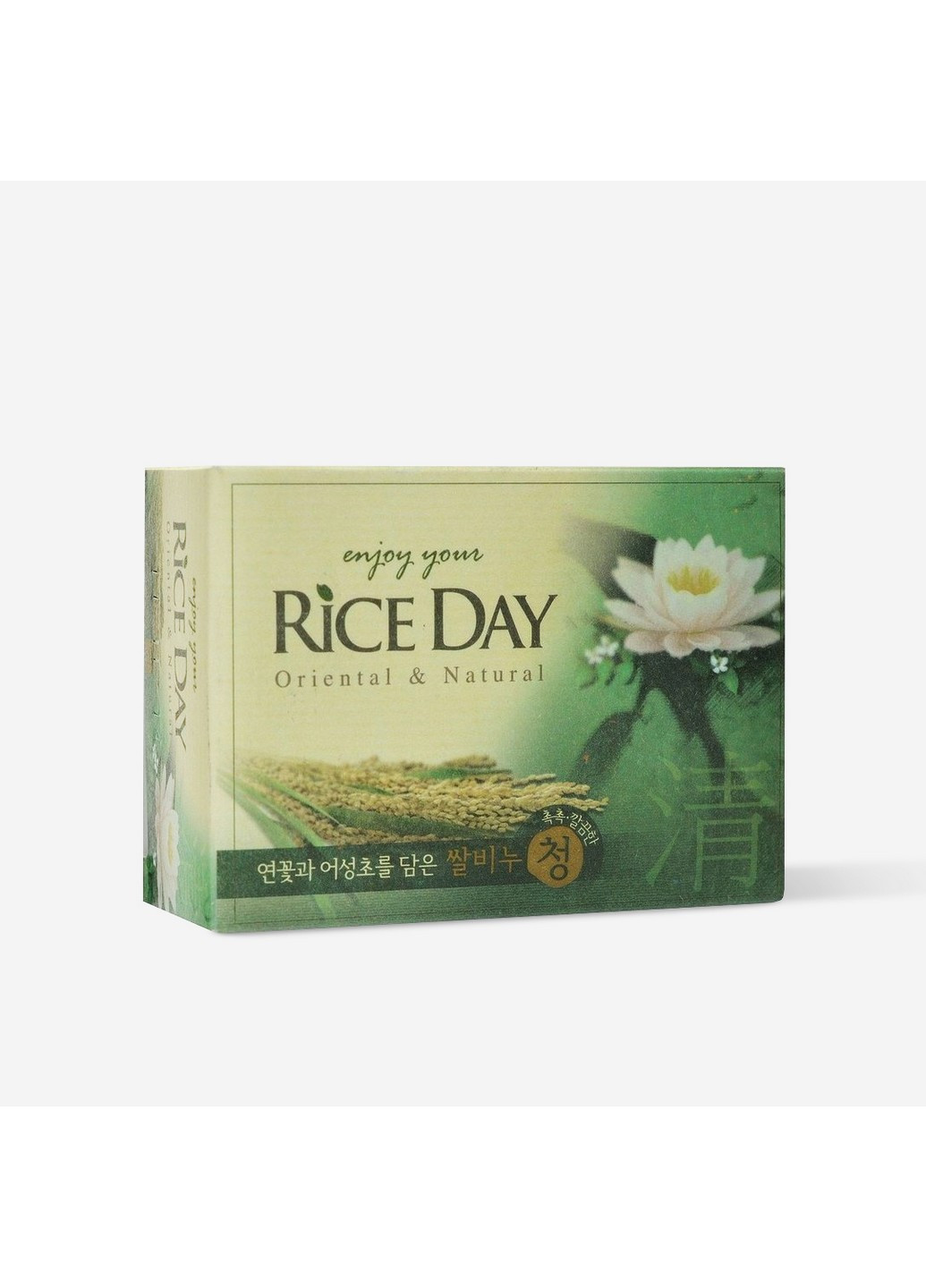 Мыло туалетное с экстрактом лотоса Riceday Oriental Natural Lotus Soap, 100 г LION KOREA (271531320)