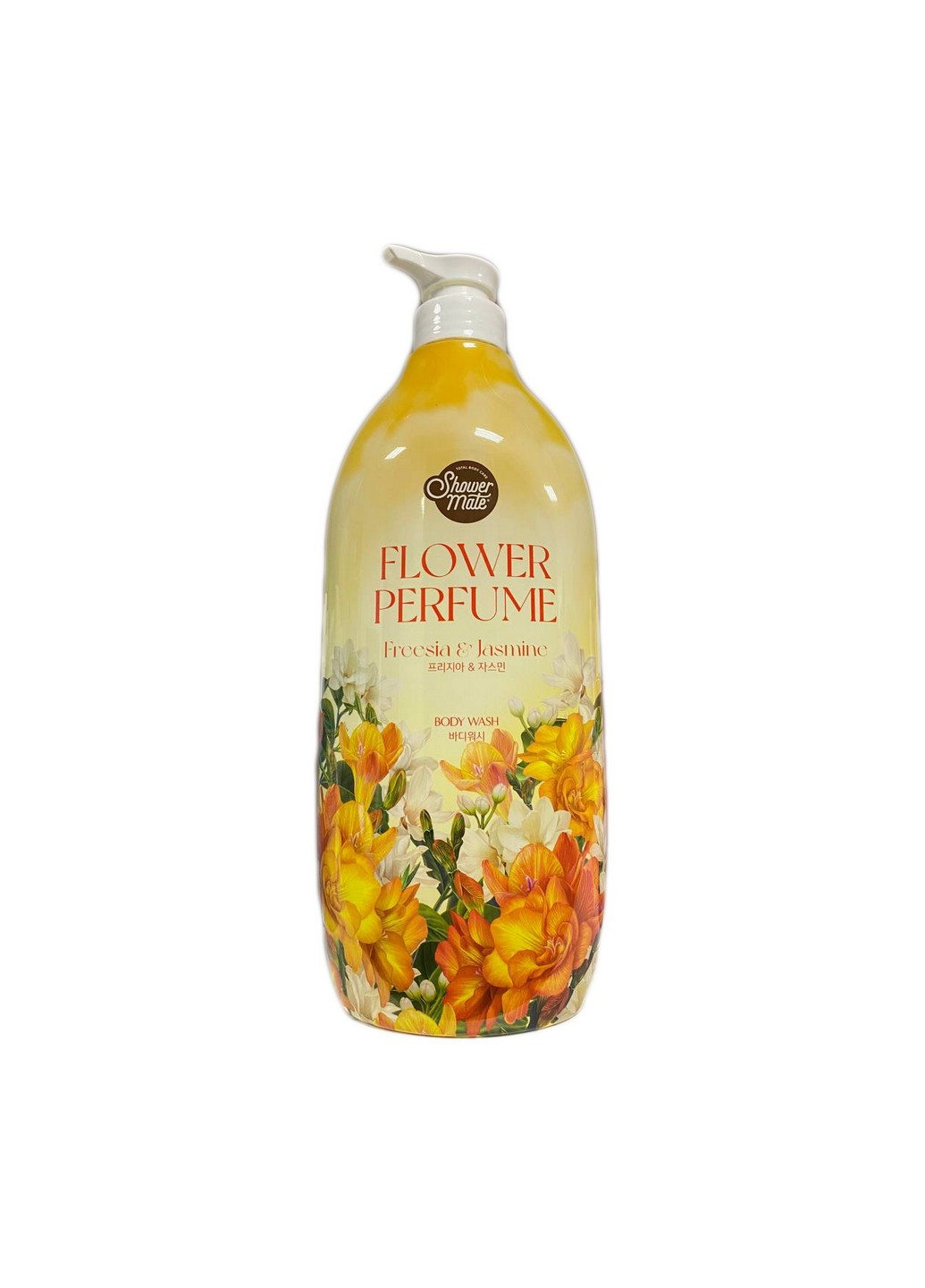 Гель для душа с ароматом фрезии и жасмина Aekyung shower mate perfumed body wash freesia & jasmine, 900 мл KeraSys (271531318)