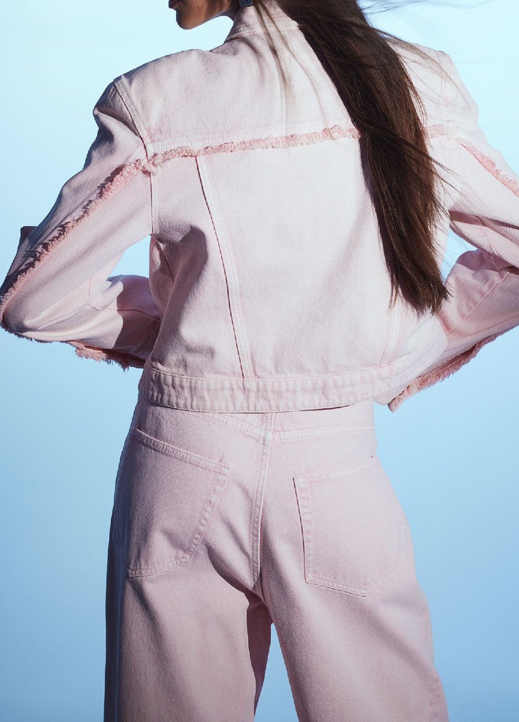 Світло-рожева демісезонна куртка H&M