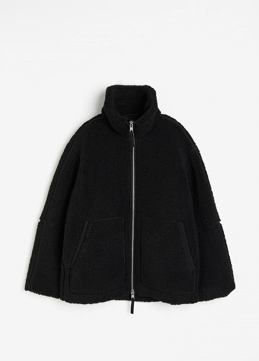 Чорна демісезонна куртка H&M