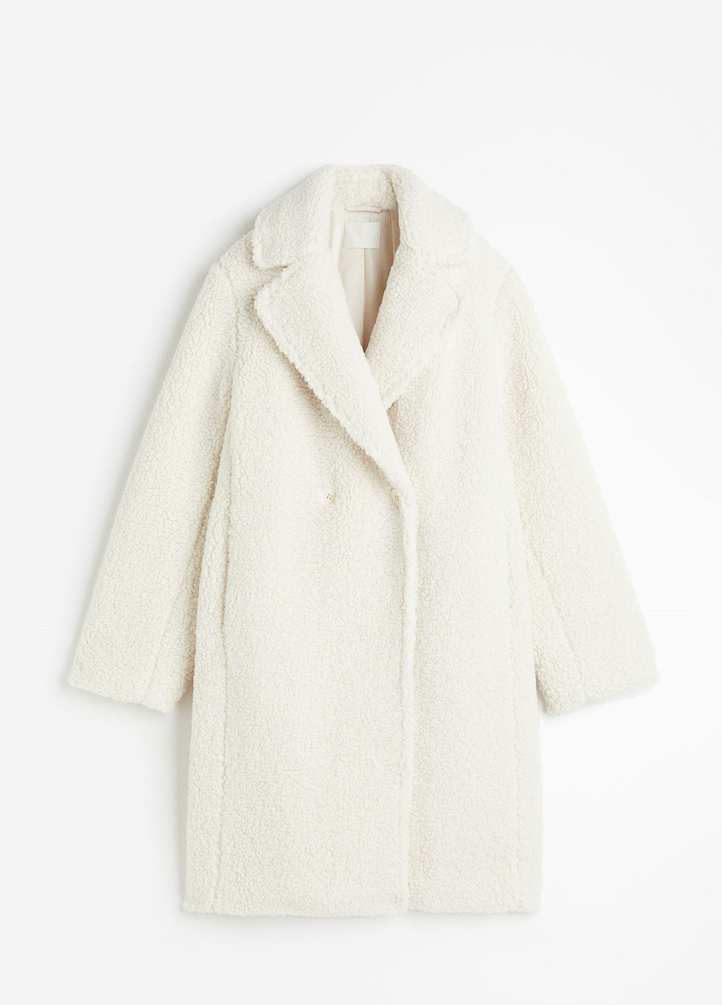 Білий демісезонне Пальто H&M