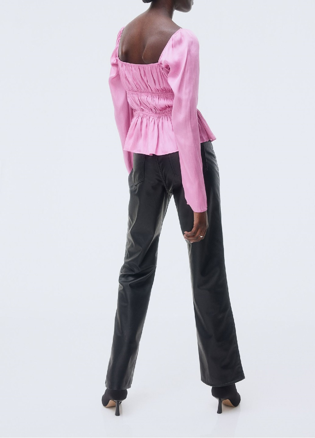 Рожева демісезонна блузка H&M
