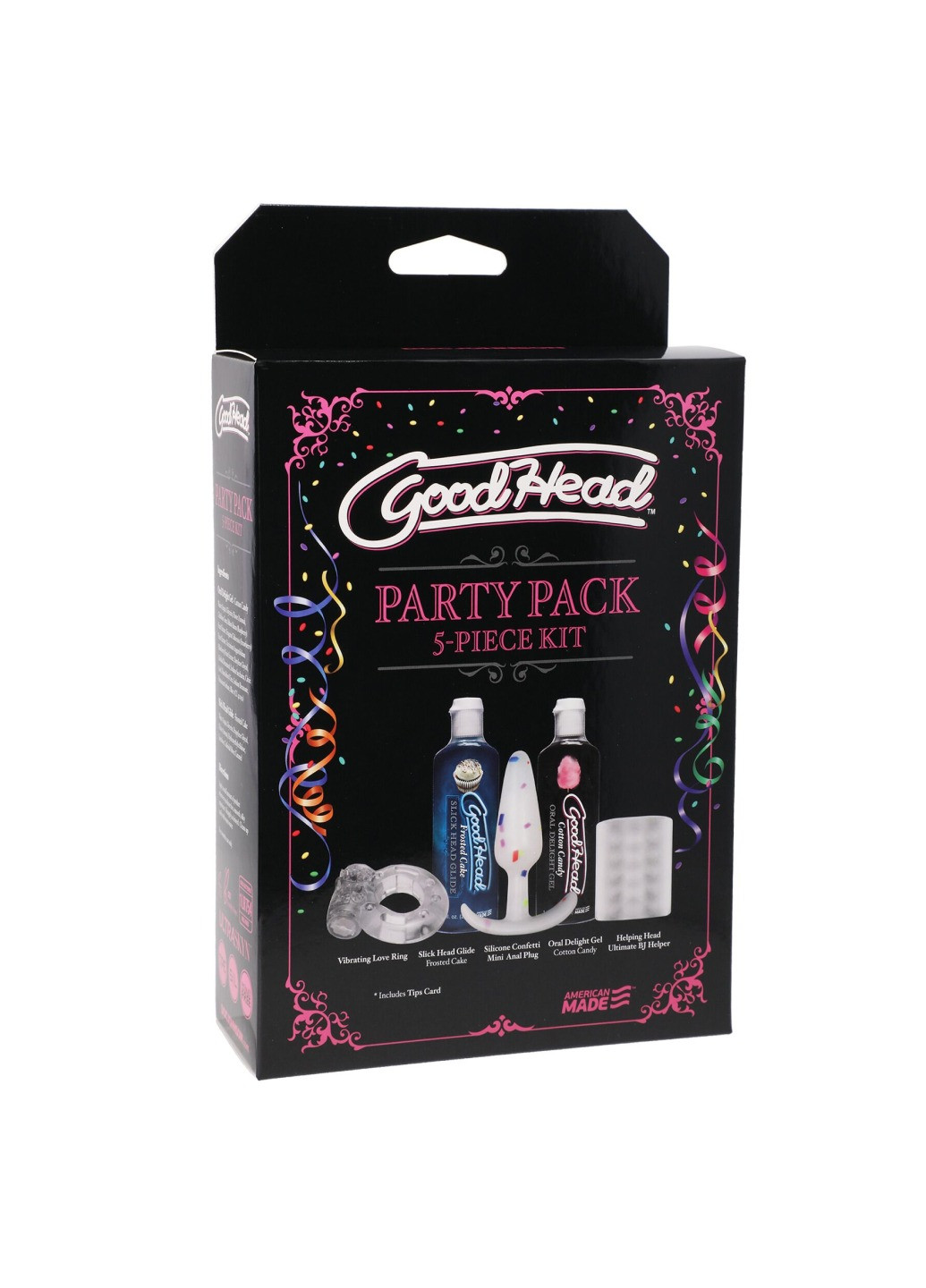 Набір GoodHead - Party Pack - 5 Piece Kit Doc Johnson (276843940)