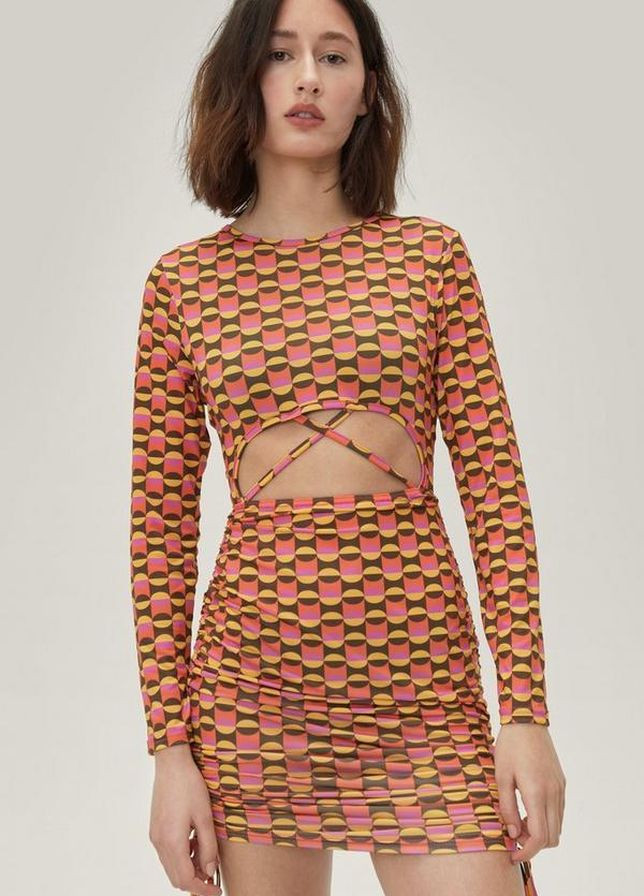 Комбінована сукня Nasty Gal