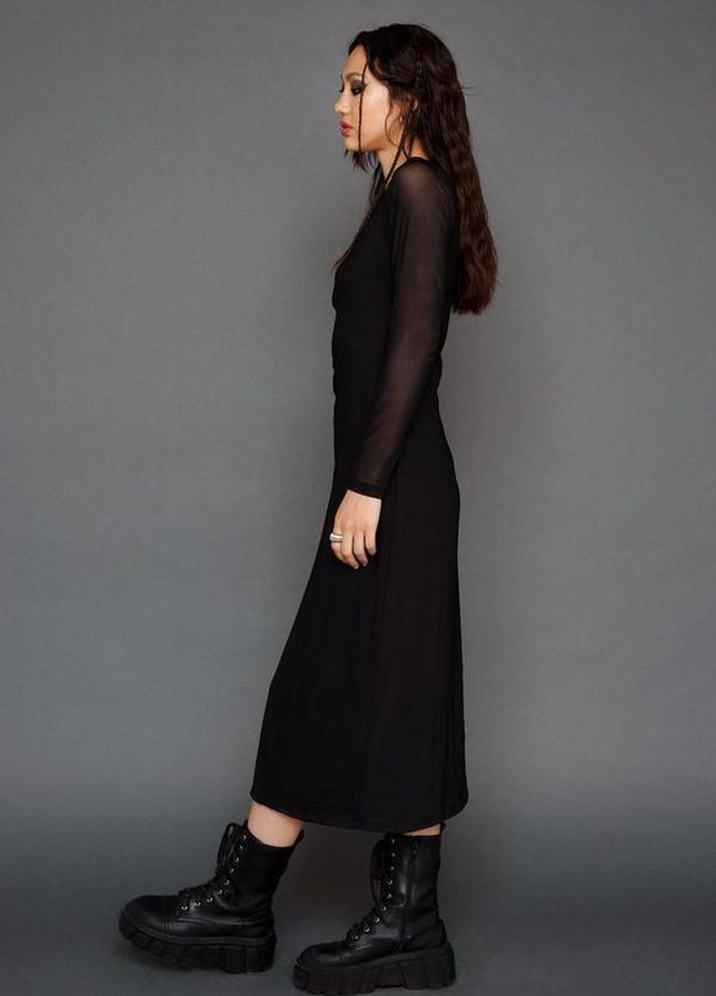 Черное платье Nasty Gal