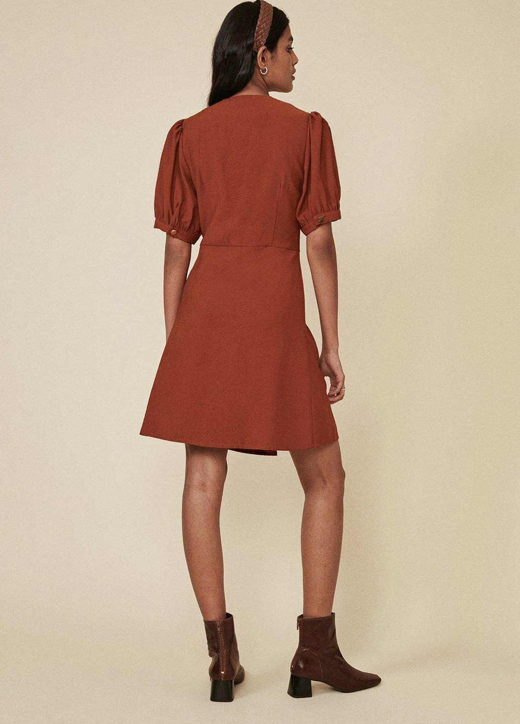 Теракотова сукня Oasis