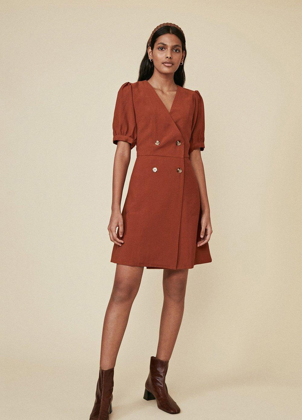 Теракотова сукня Oasis