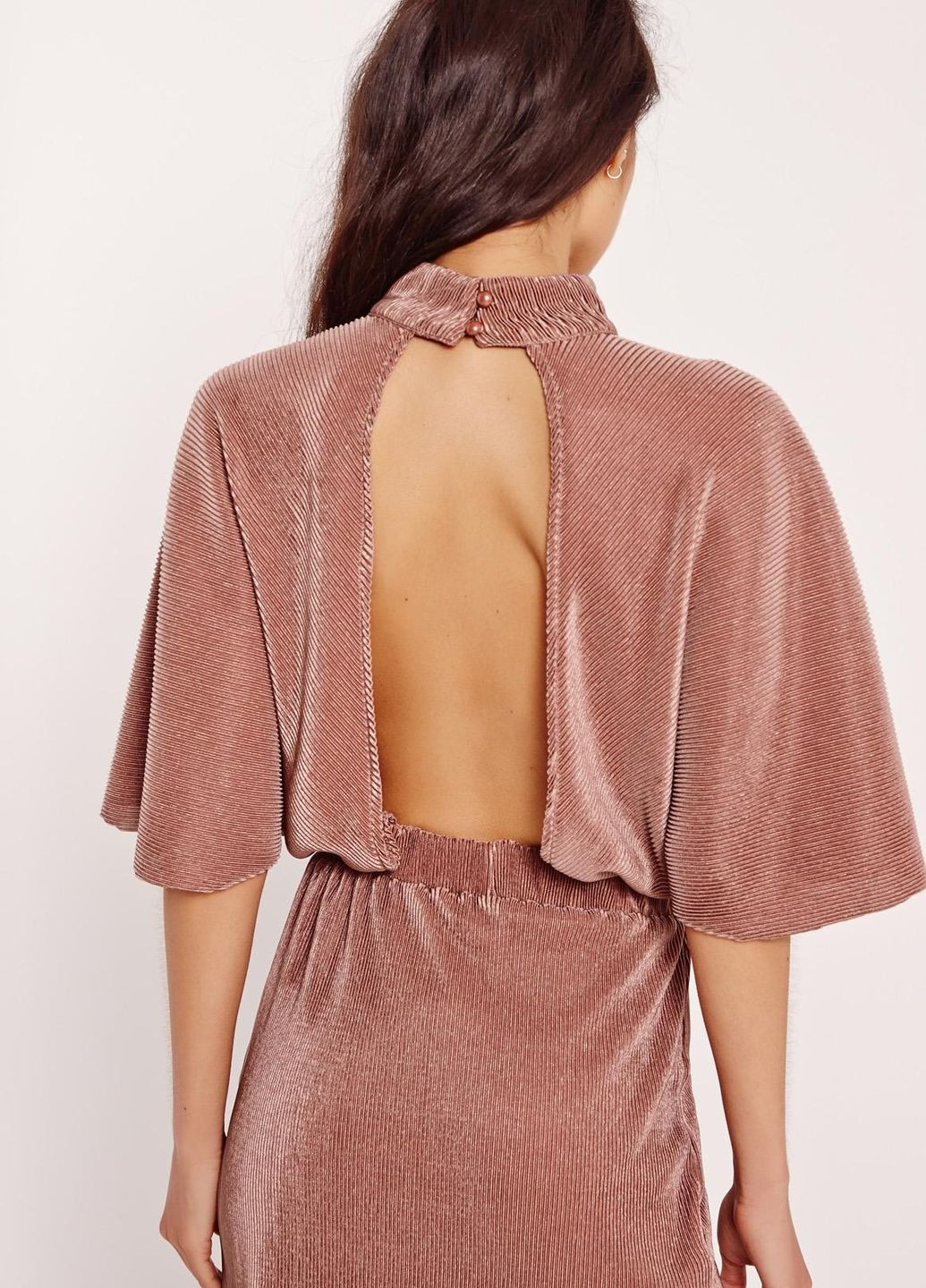 Коричнева сукня Missguided