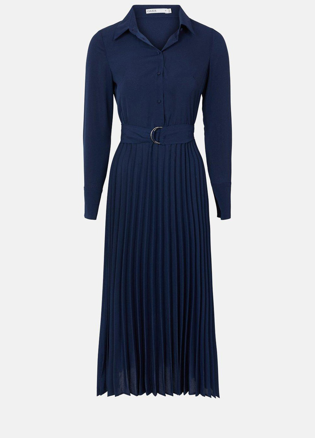 Темно-синее платье Oasis