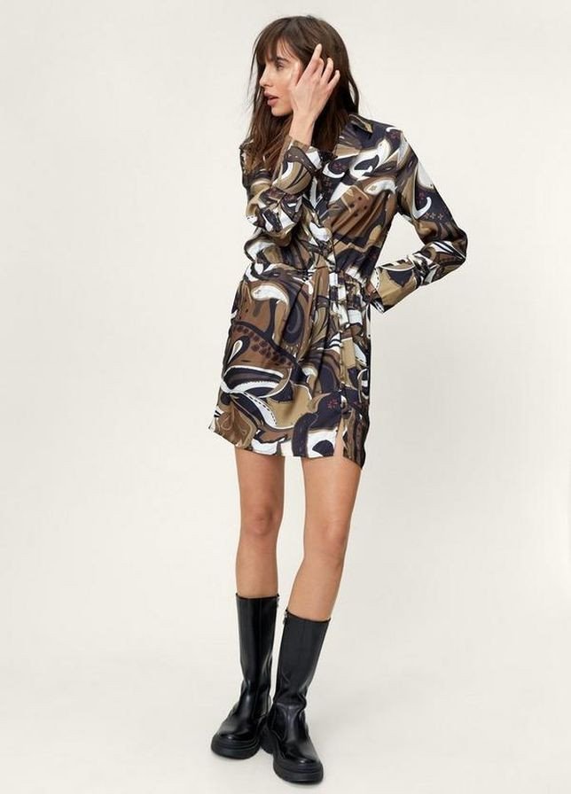 Комбінована сукня Nasty Gal