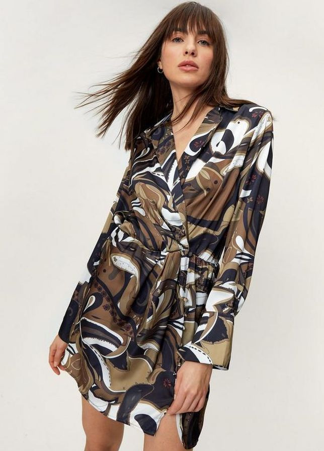 Комбінована сукня Nasty Gal