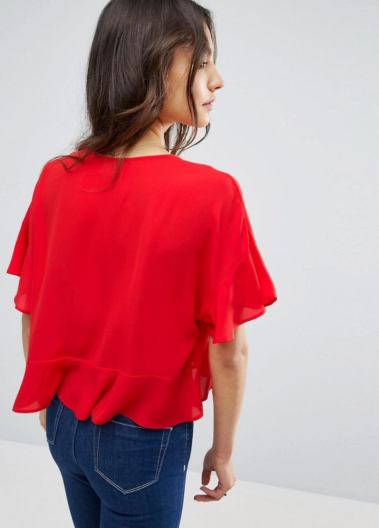 Червона блузка Asos