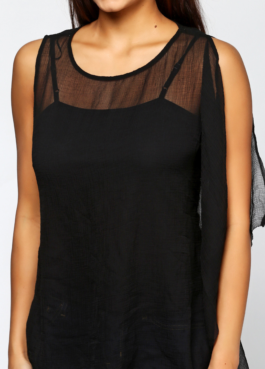 Чорна блузка Label Lab