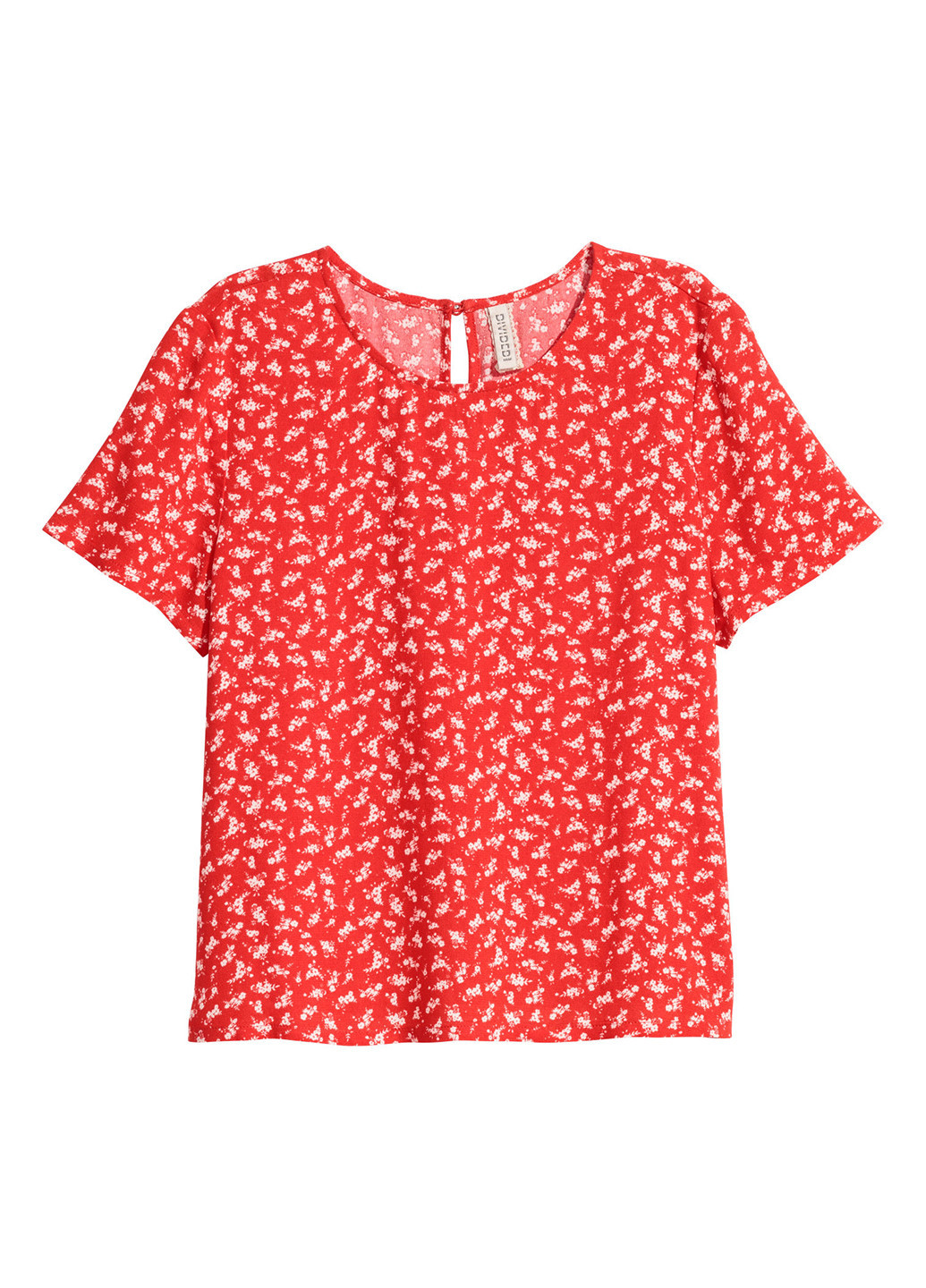 Красная блуза H&M