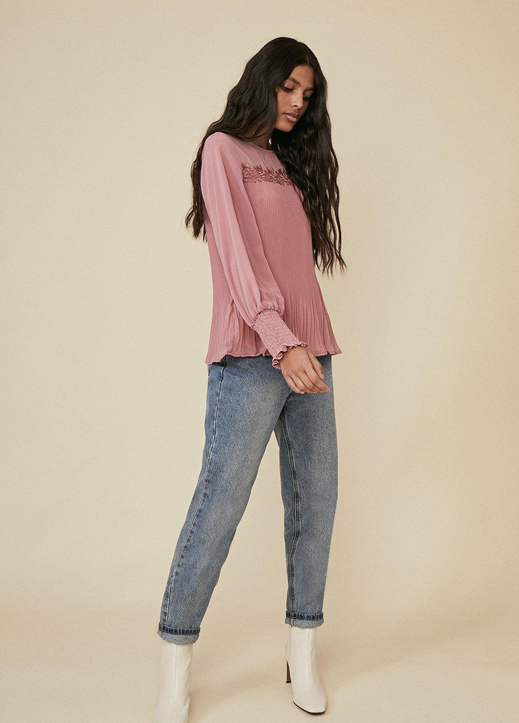 Розовая блуза Oasis