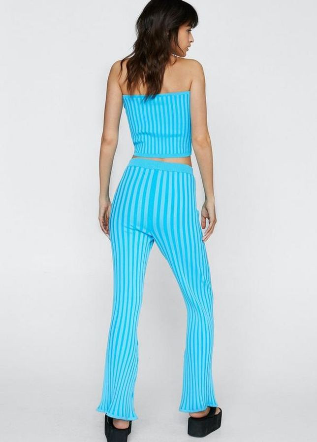 Голубые леггинсы Nasty Gal