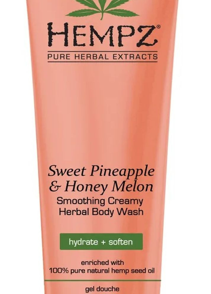 Гель для душу "Солодкий Ананас-Медова Диня" 250мл Hempz (271540338)
