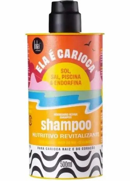 Питательный восстанавливающий шампунь для волос ELA É CARIOCA SHAMPOO 500мл Lola (271540335)