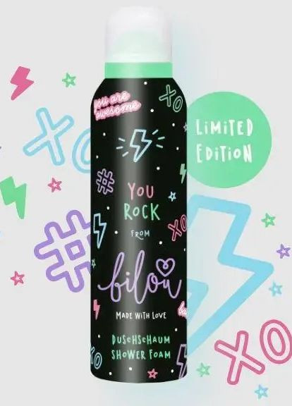 Пенка для душа You Rock, 200мл Bilou (271540346)