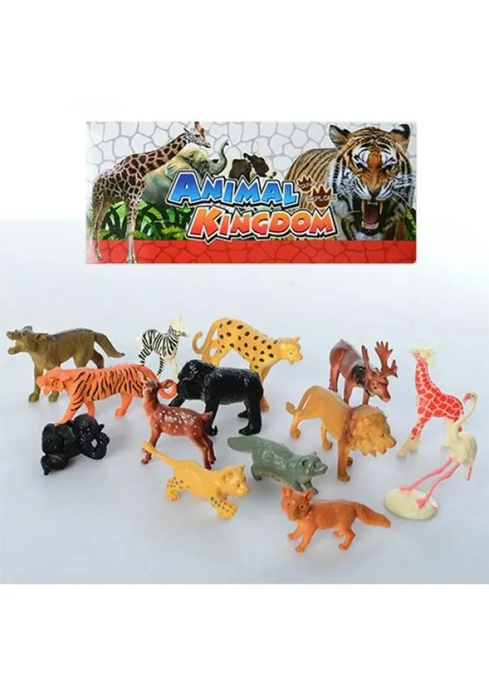 Игровой набор животных 9618-32 12 шт/уп No Brand (271537066)
