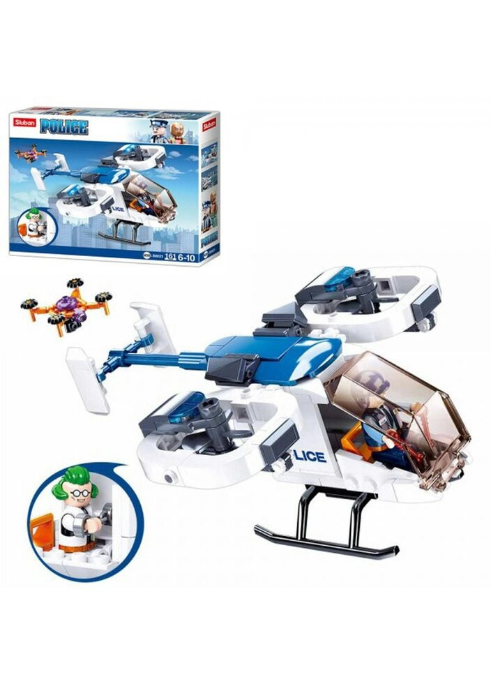 Конструктор Полиция M38-B0823 161 деталь Sluban (271537351)