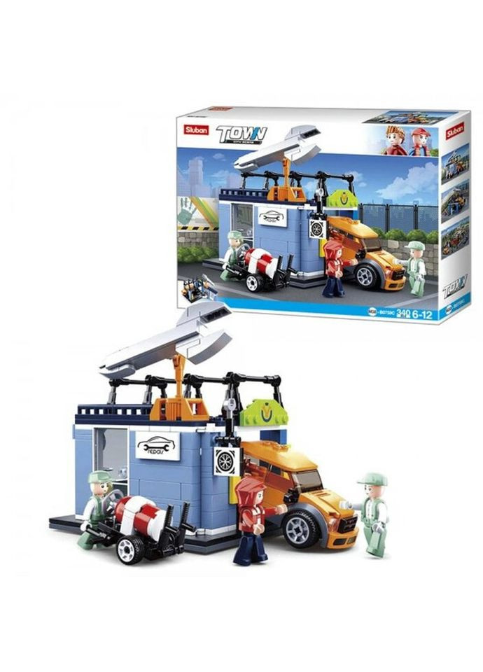 Конструктор СТО M38-B0759C 340 деталей Sluban (271537432)