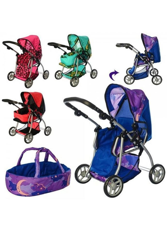 Коляска для ляльки M-9672 60х58х35 см Melogo (271547732)