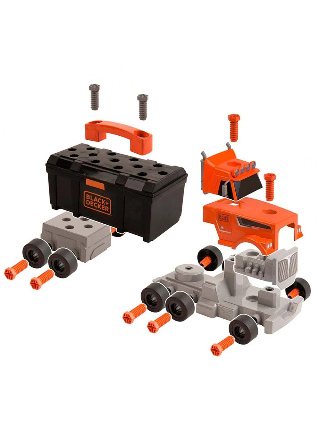 Дитячий ігровий набір Black and Decker Вантажівка 43x13,3x17,4см Smoby (271537667)