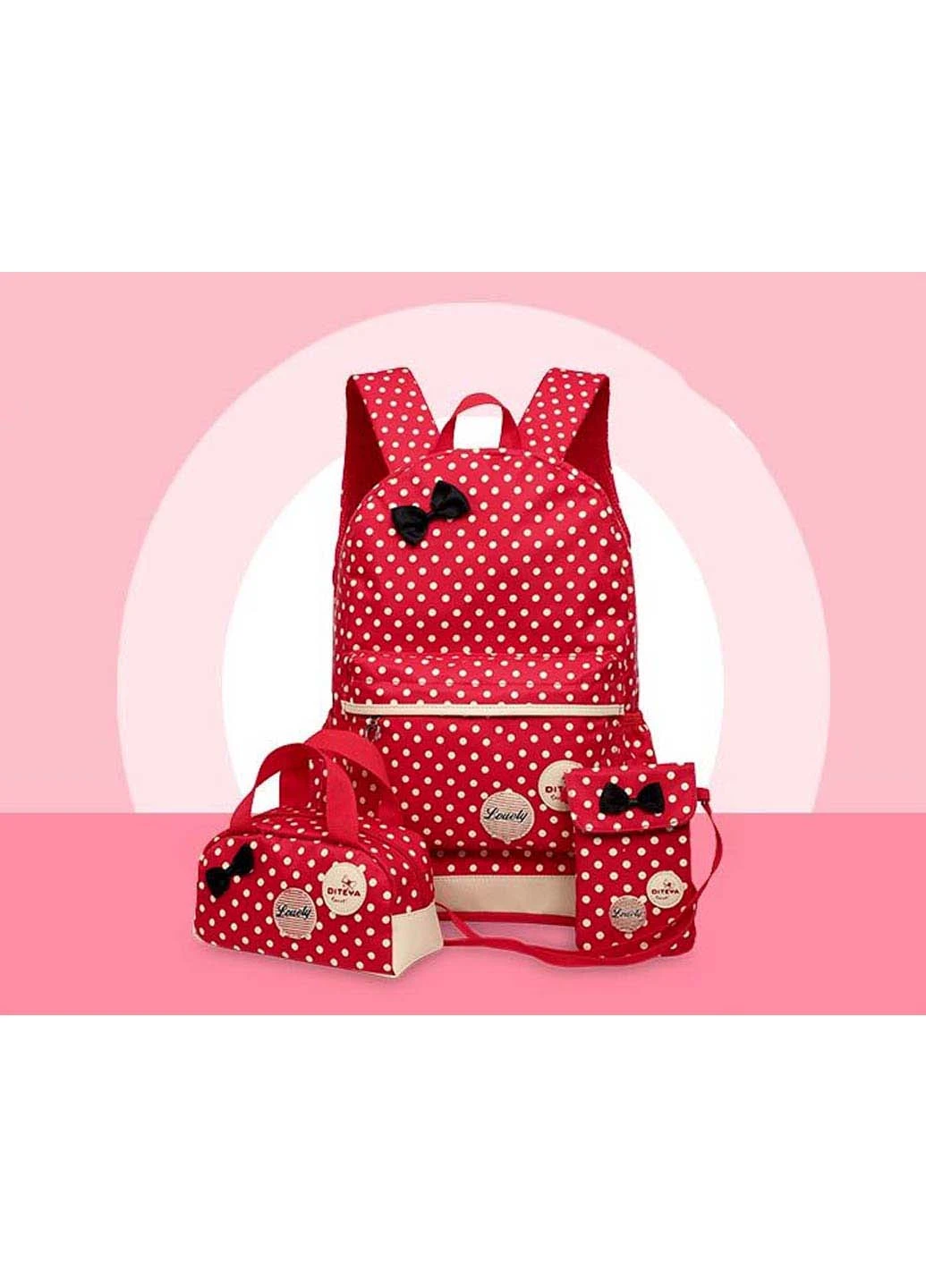 Функціональний рюкзак MiMi Red Berkani (271537792)