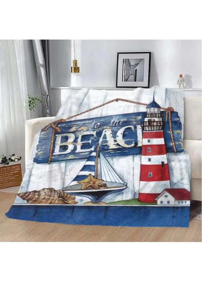 Плед 3D Морской бриз 2825_B 13068 135х160 см Fashion (271547595)