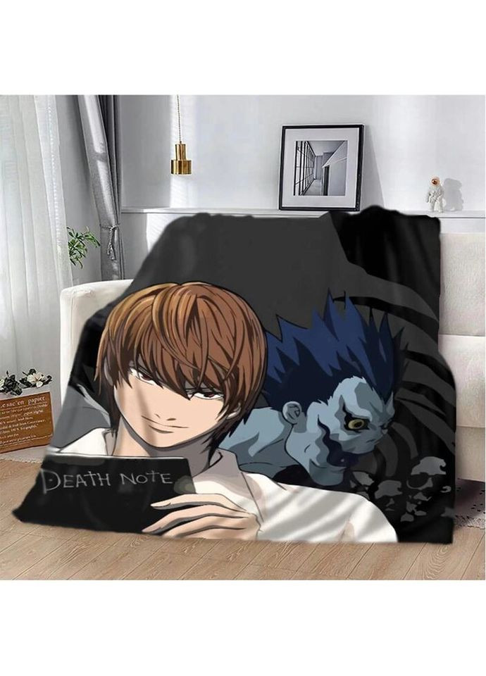 Плед 3D Зошит смерті 20222463_B 12301 135х160 см Fashion (271547544)