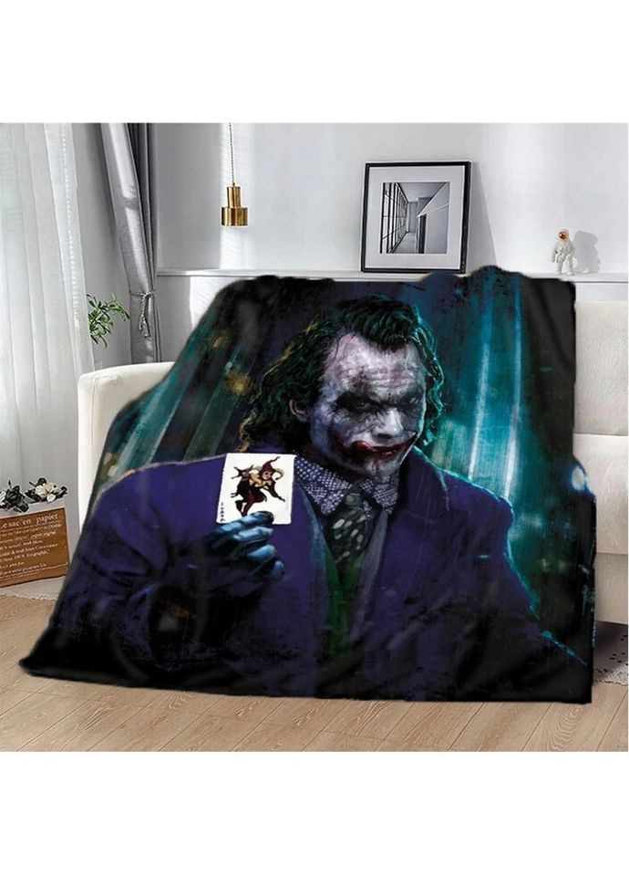 Плед 3D Джокер 20222333_A 10612 160х200 см Fashion (271544873)