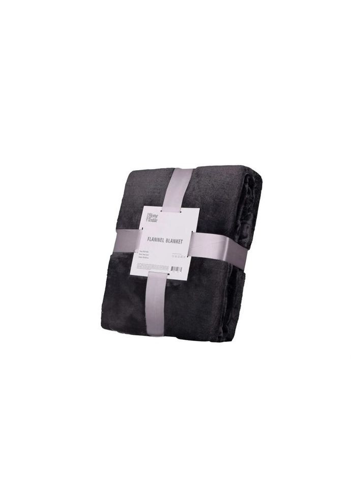 Плед Ardesto Flannel ART-0210-SB 160х200 см темно-серый Fashion (271544625)