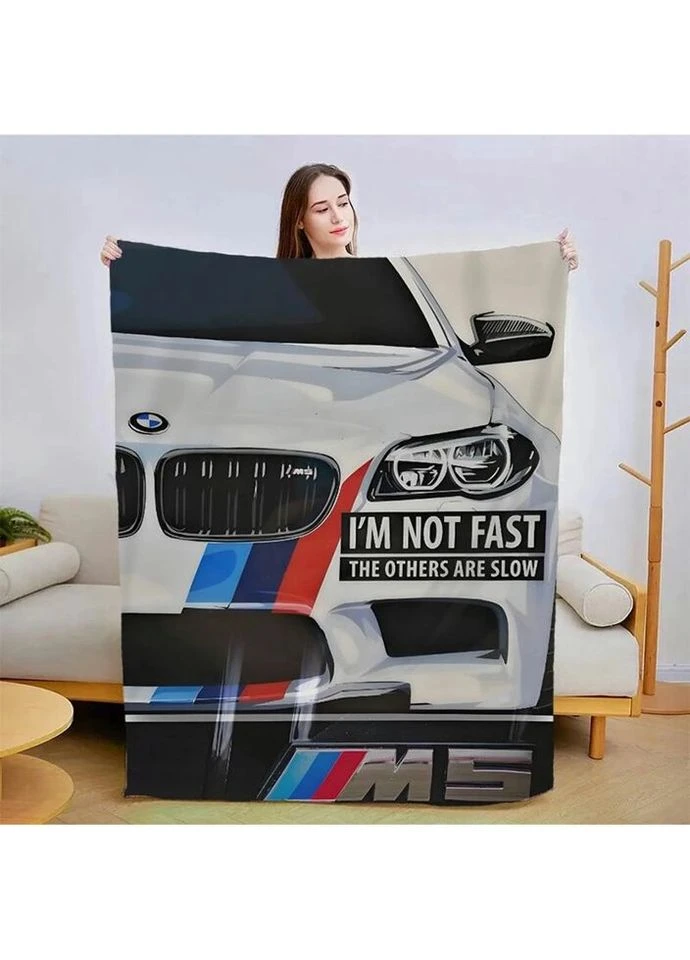 Плед 3D BMW M5 2960_A 13437 160х200 см Fashion (271545665)