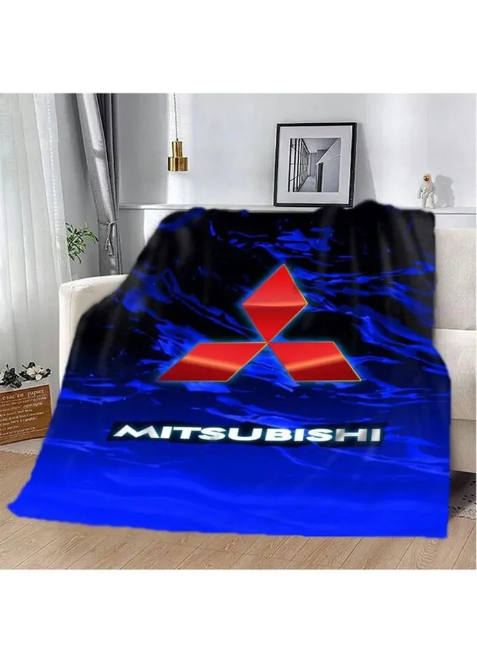 Плед 3D MiTSUBiSHi blue 2729_A 12782 160х200 см Fashion (271544796)