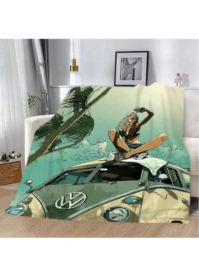 Плед 3D Морское спокойствие 2831_B 13086 135х160 см Fashion (271548670)
