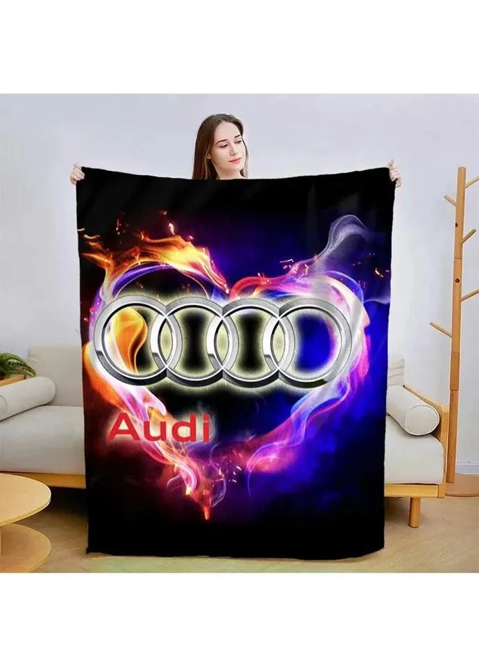 Плед 3D Audi-це престиж 2958_B 13432 135х160 см Fashion (271544792)