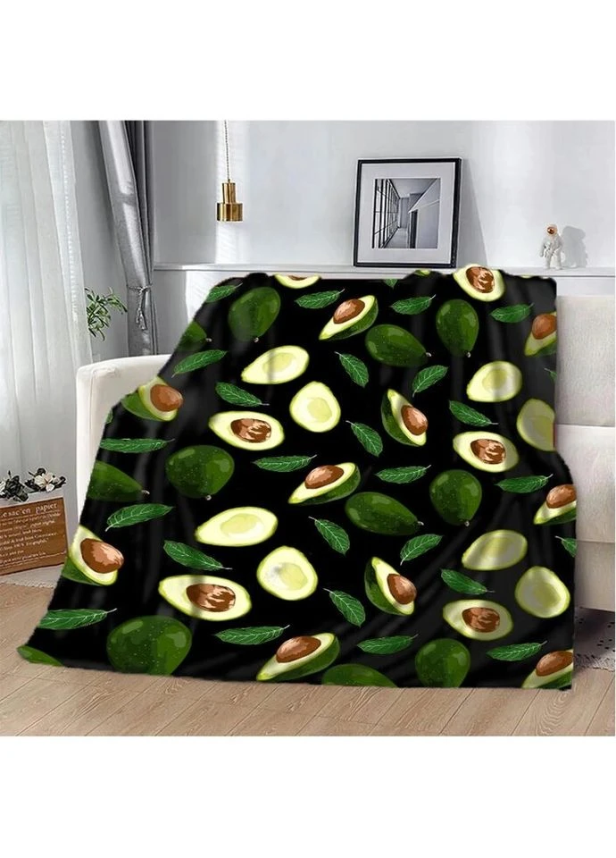 Плед 3D Avocado 20222347_C 10728 80х100 см Fashion (271544639)