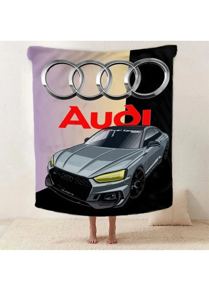 Плед 3D Audi 2595_C 12422 80х100 см Fashion (271549504)