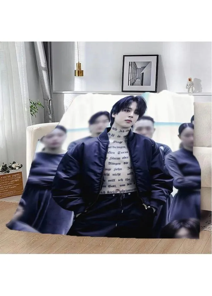 Плед 3D Jimin BTS №3 2919_A 13313 160х200 см Fashion (271544760)